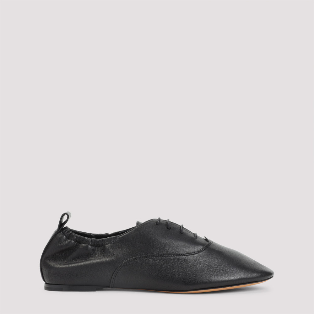 Lanvin Black Leather Dress Shoes