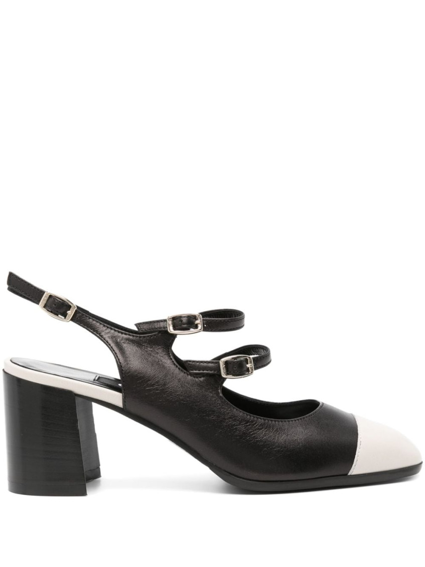 Carel Paris Patent Leather Papaya Mary Janes 60