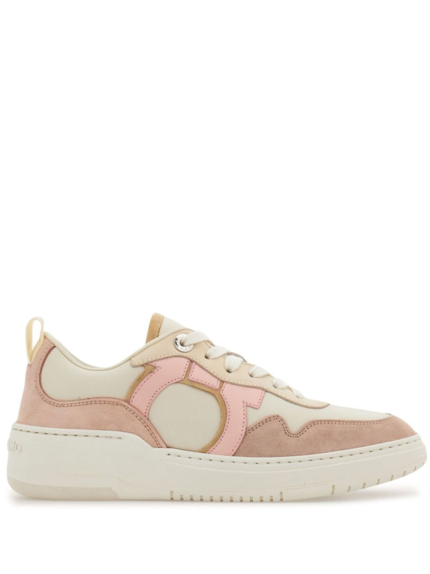 Ferragamo Gancini Lace-up Sneakers