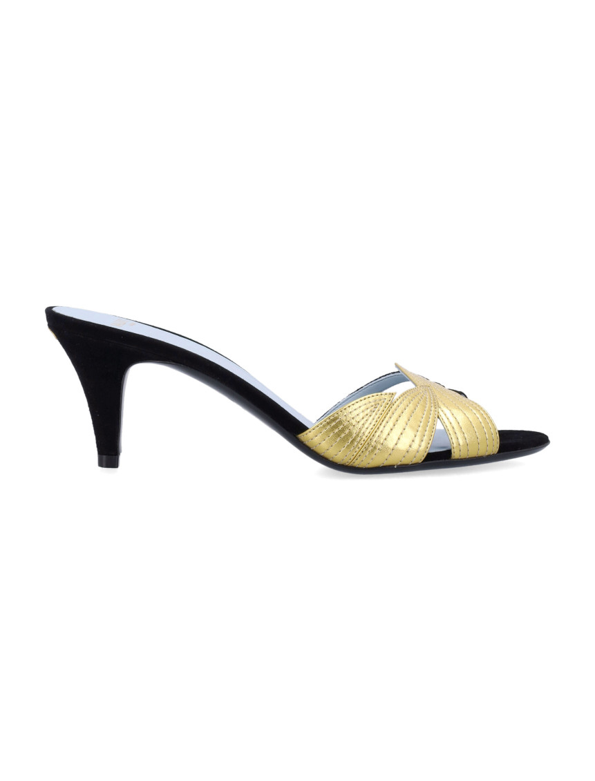 Valentino Foliefoliage 65 Suede Sandal