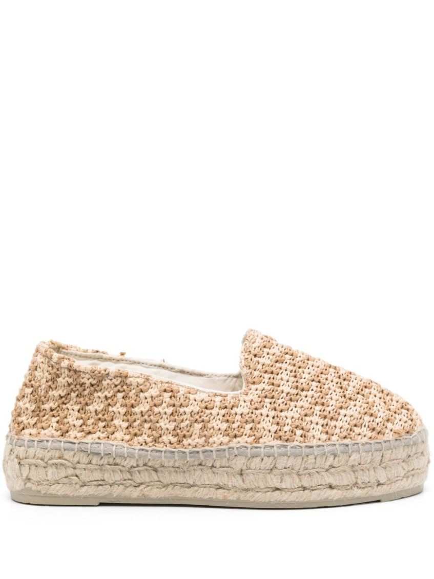 Manebi Manebí Yucatán Zig-zag Raffia Espadrilles