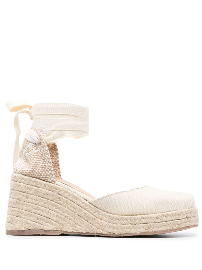 Castaã±er Castañer Tina Raffia Wedge Espadrilles