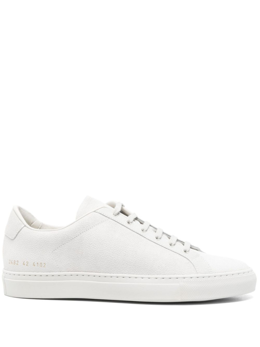 Common Projects White Lace Up Sneakers