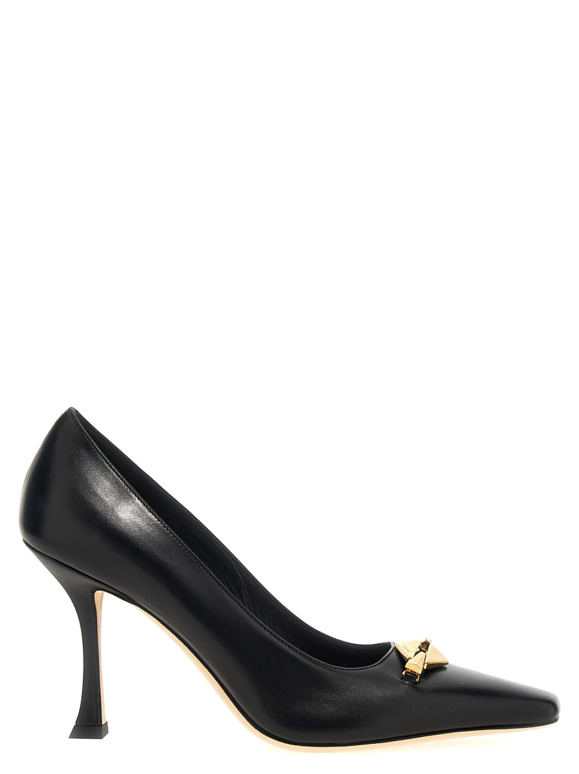 Jimmy Choo 'ryker Diamond Detail Dã© In Black