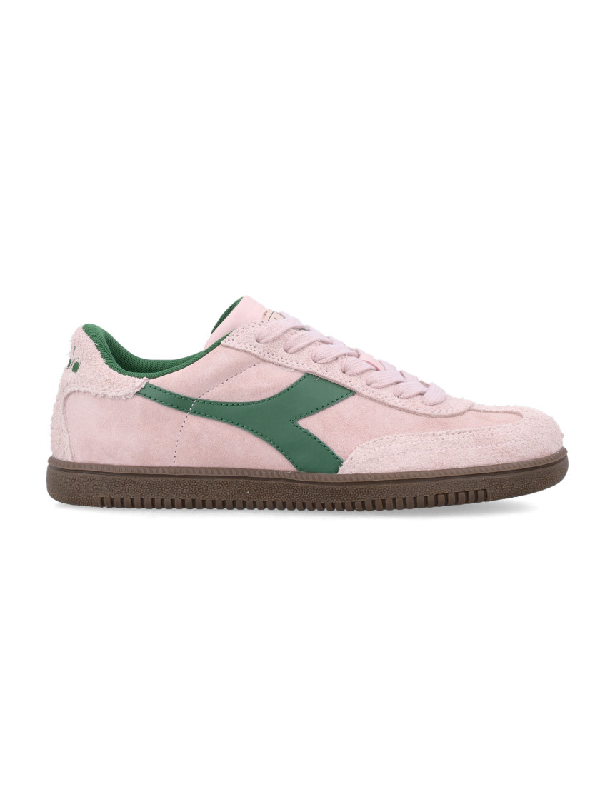 Diadora Pink Lace Up Sneakers In Pink