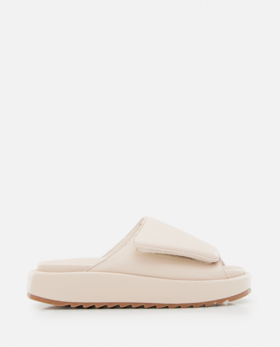 Gia Borghini Beige Scuba Sandals