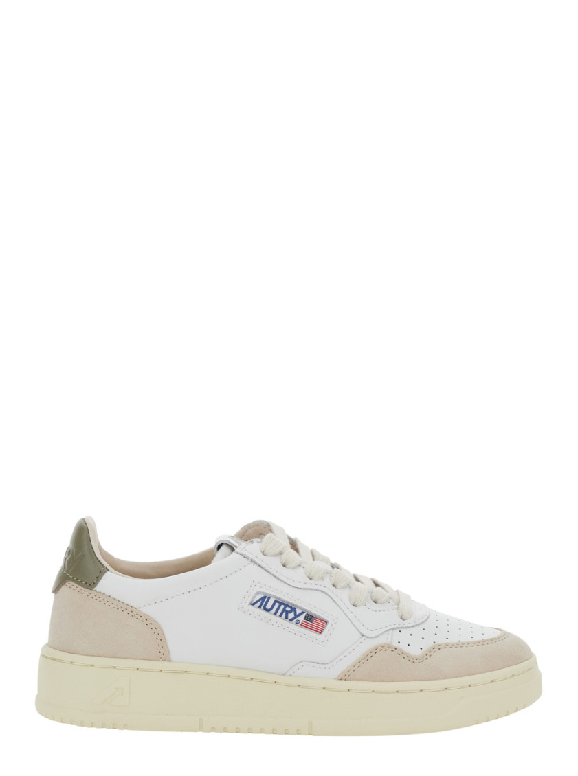 Autry White Low Top Sneakers In White