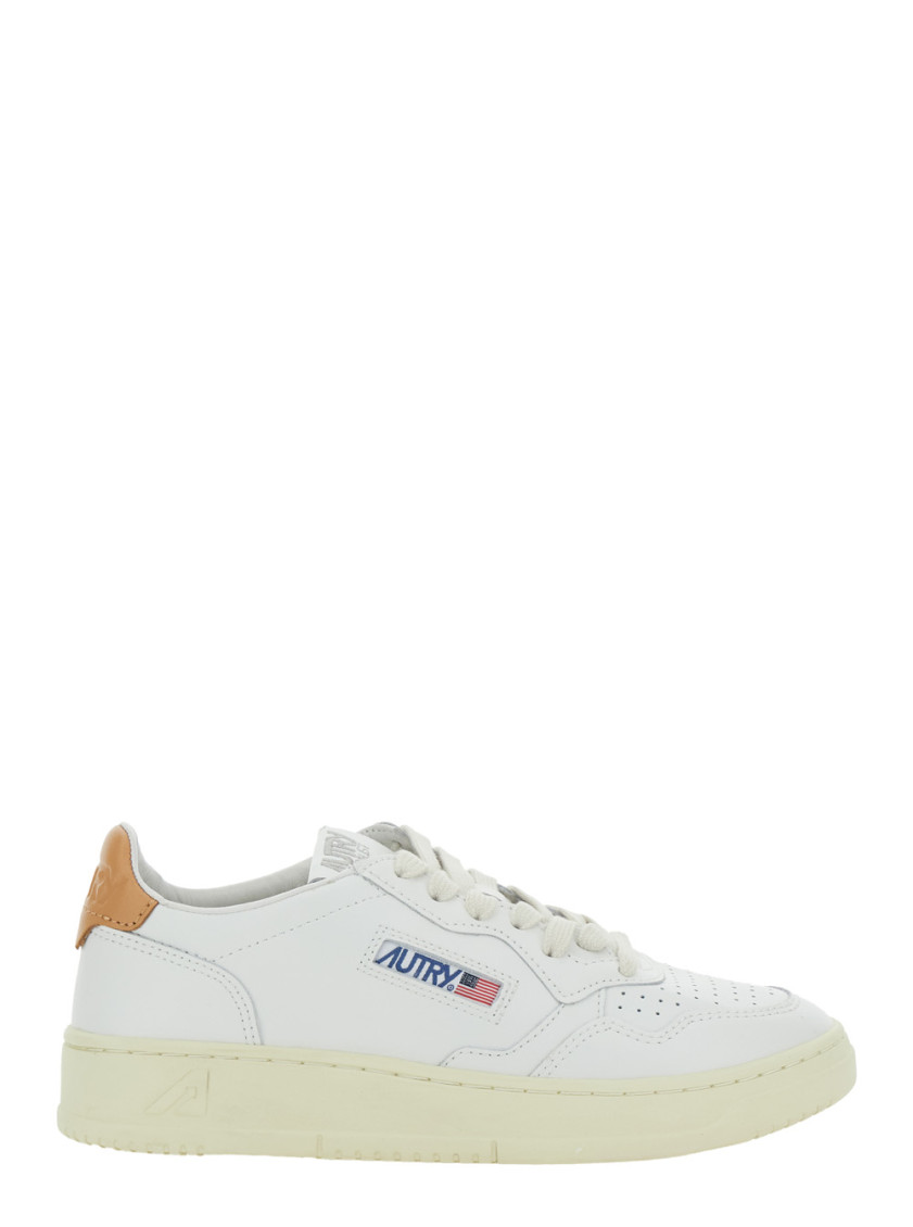 Autry White Low Top Sneakers In White