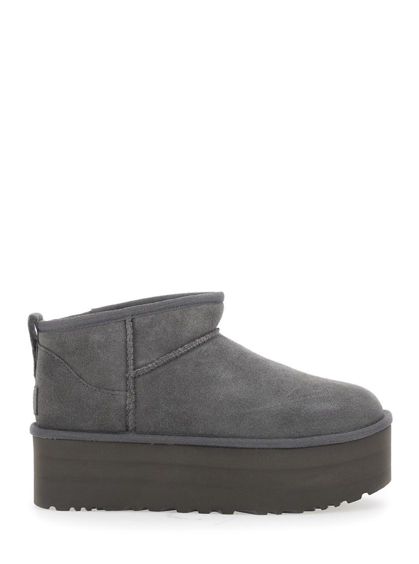 Ugg Classic Ultra Mini Platform In Gray