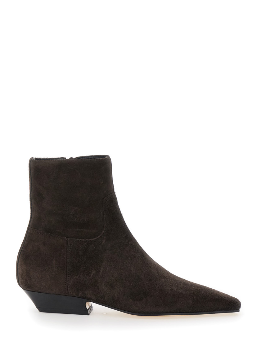 Semicouture Brown Suede Boots