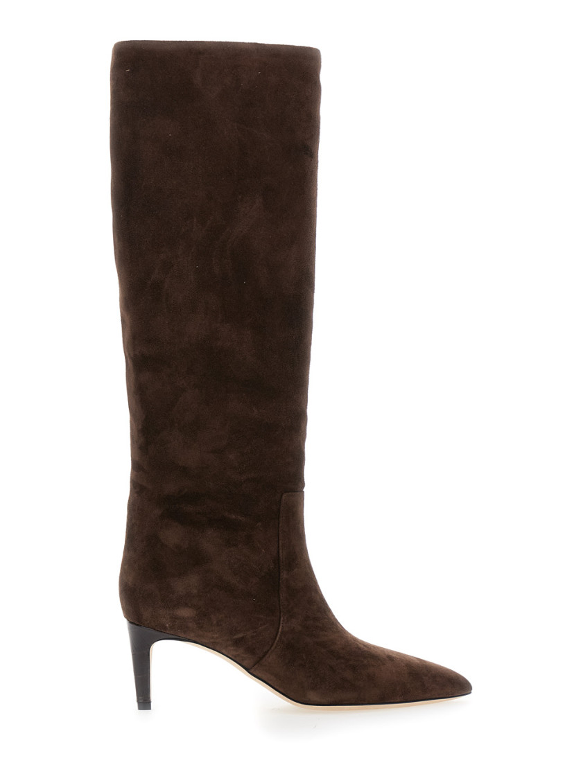 Paris Texas Brown Suede Boots