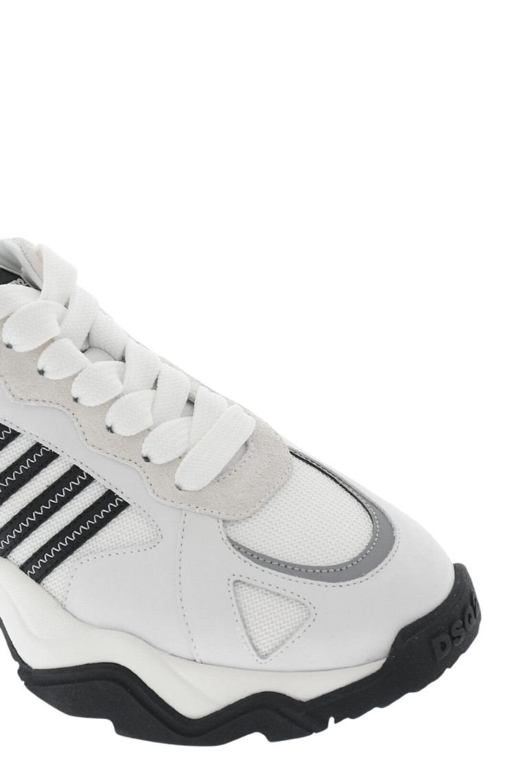 Dsquared2 White Low-Top Sneakers for Men Online USA at Darveys.com