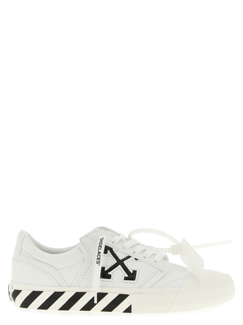 Off-white White Black Logo Sneakers