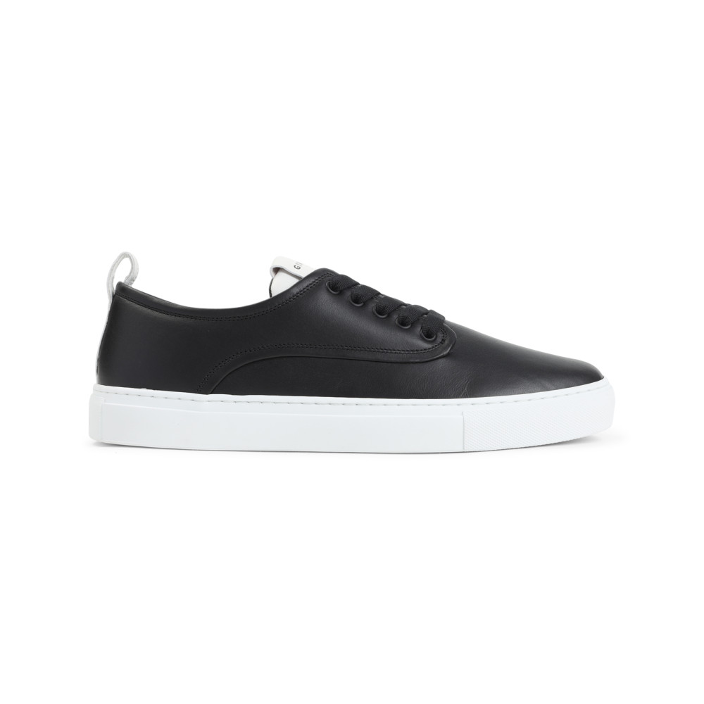 Givenchy Black Lace Up Sneakers In Black