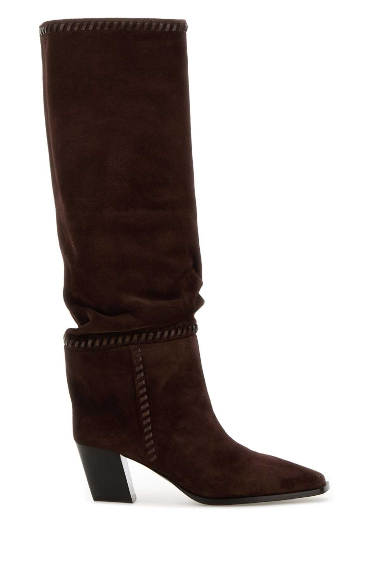 Jimmy Choo Brown Suede Boots