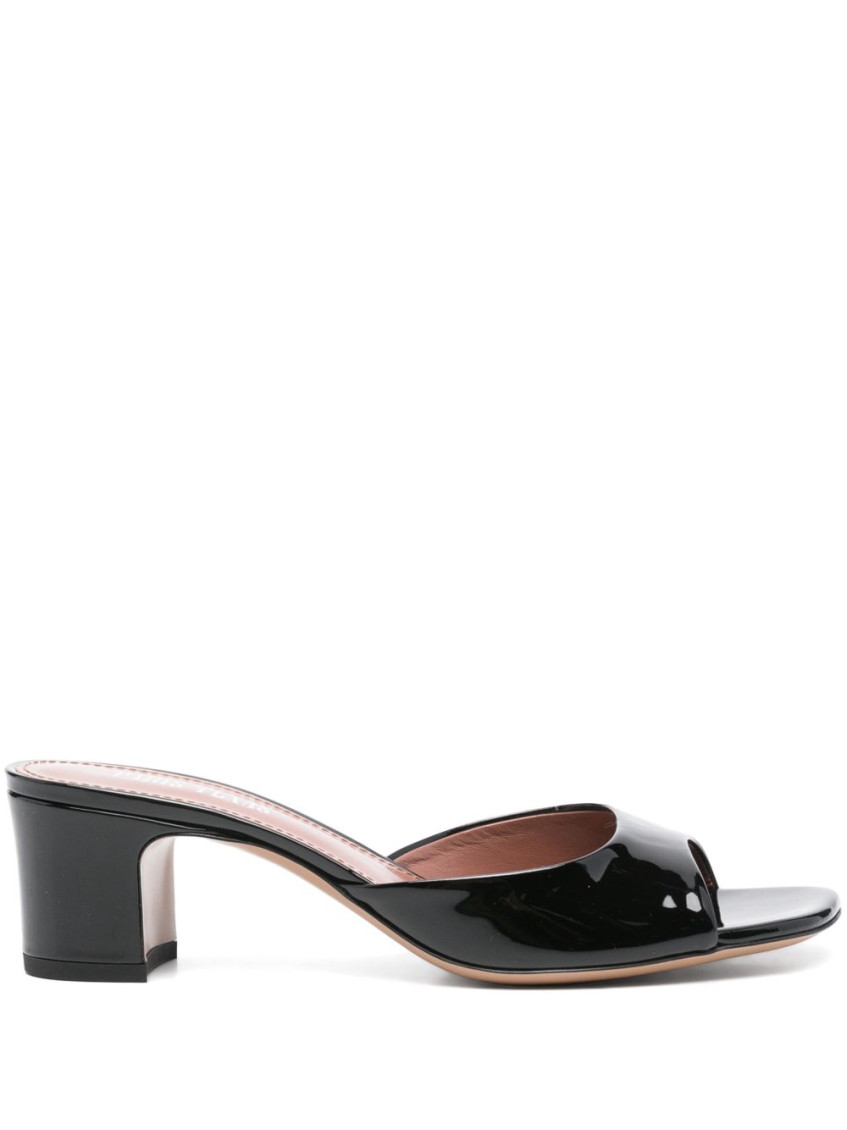Shop Paris Texas Black Slip On Heels