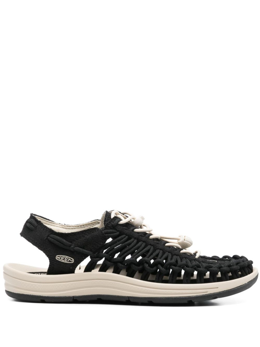 Keen Sandals In Black With Front Toggle Fastening