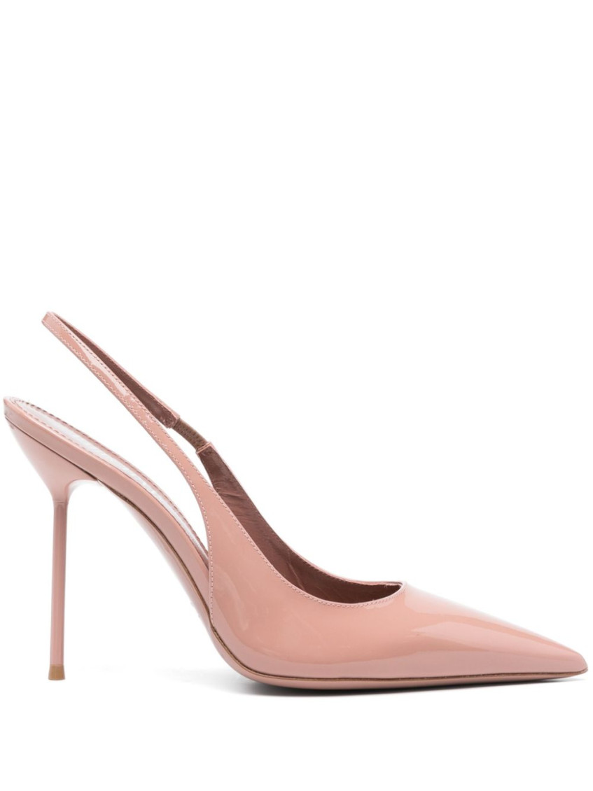 Shop Paris Texas Pink Slingback Heels