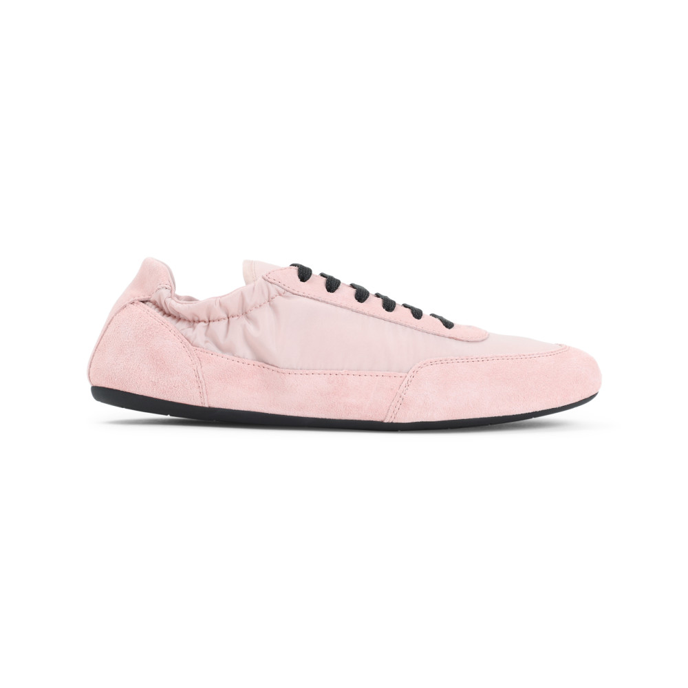 Prada Logoed Sneakers In Pink