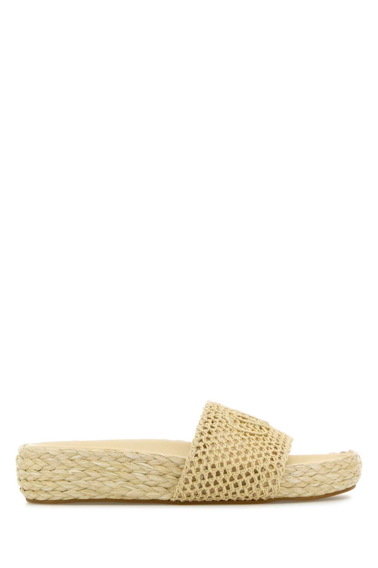 Chloé Chloe Women Cream Isla Slippers In Multi