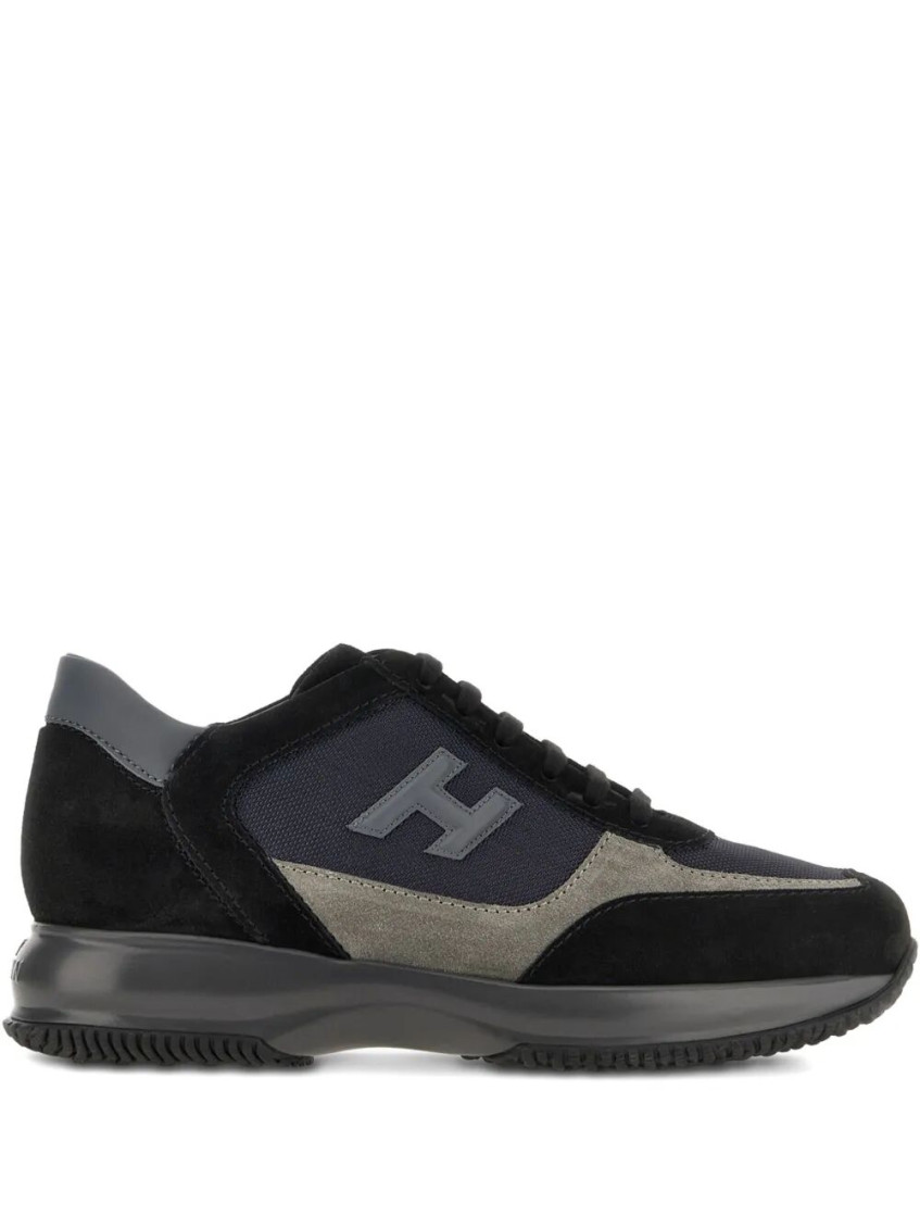 Hogan Interactive Sneakers With Suede And Smooth Leather