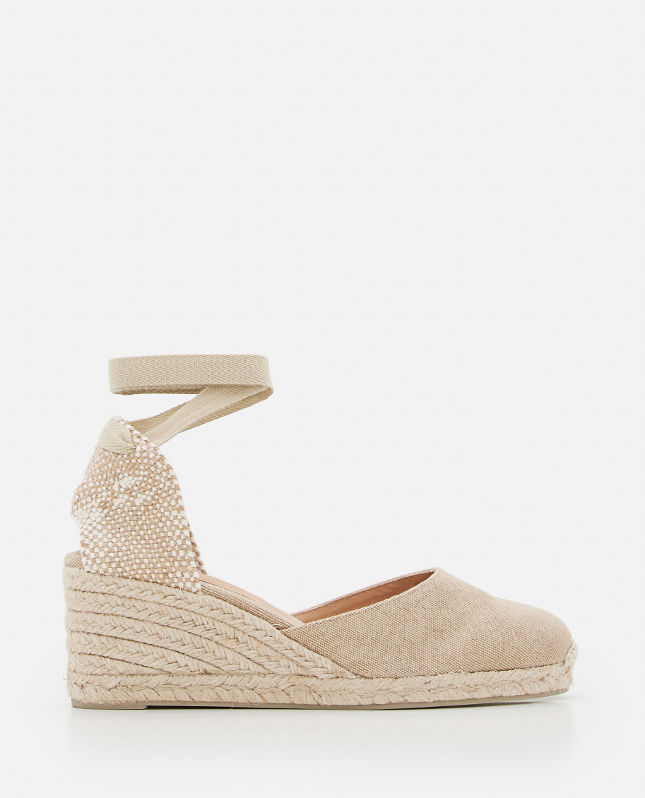 CASTAñER BEIGE CARINA WEDGES