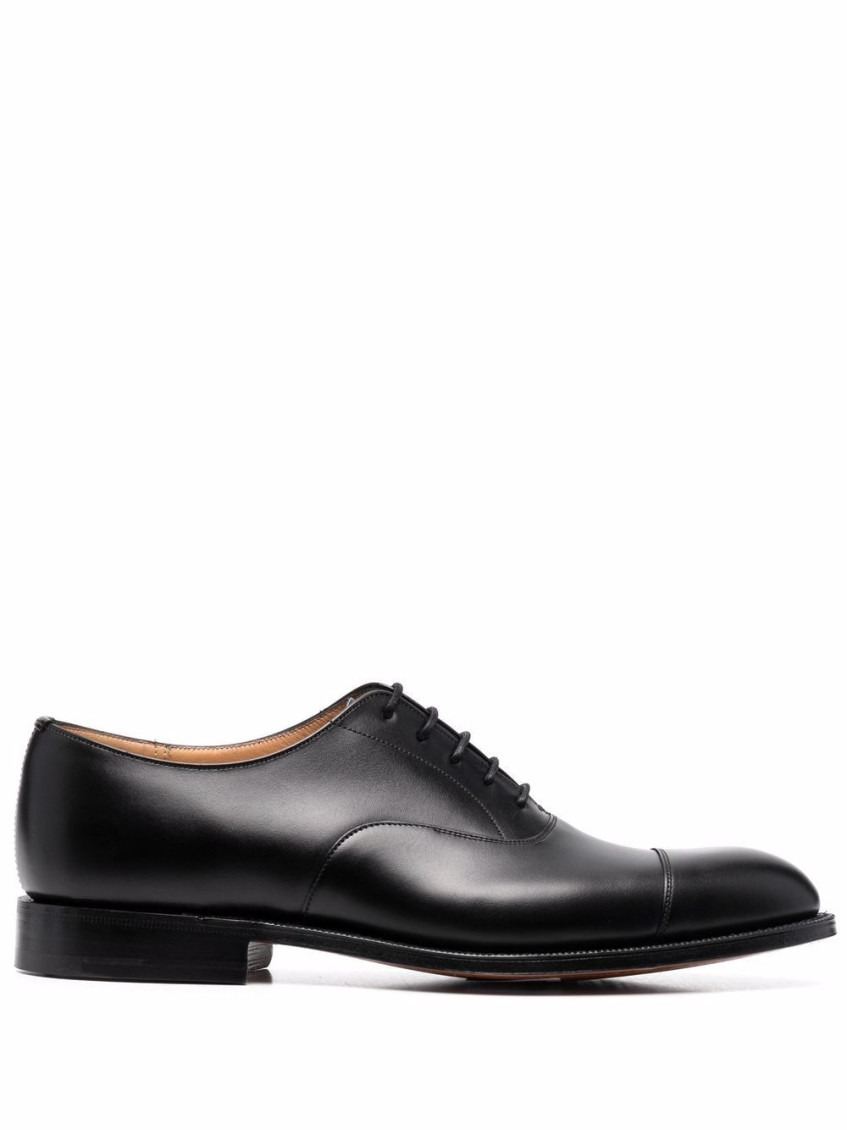 Church's Men Black Leather Consul R 2.0 Lace-up Shoes In Black