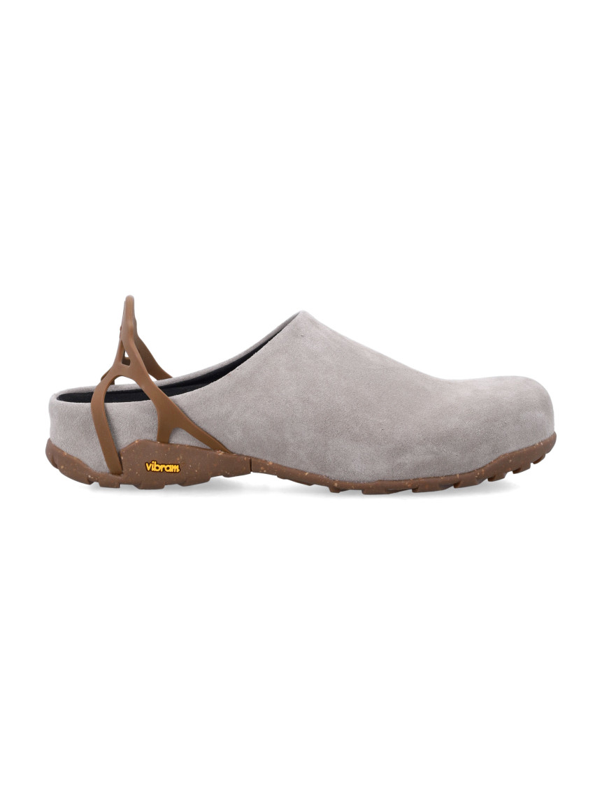 Roa Hiking Grey Slip On Sandals In Gray