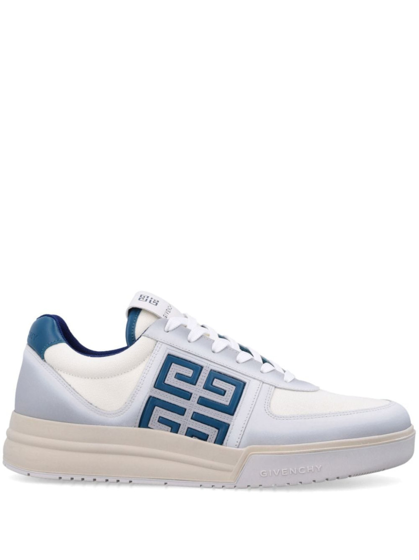 Shop Givenchy White G4 Low Top Sneakers