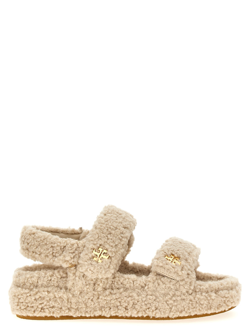 Tory Burch White Open Toe Sandals In White