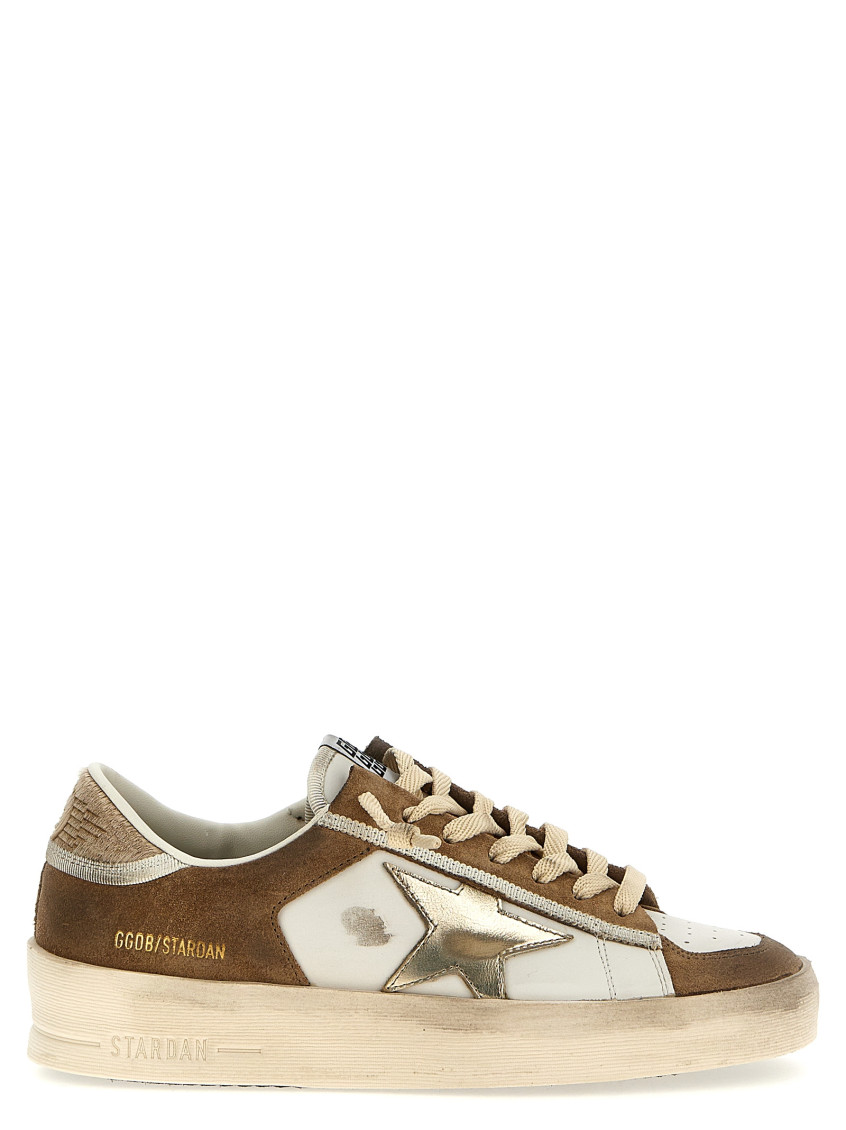 Shop Golden Goose Multicolor Stardan Sneakers