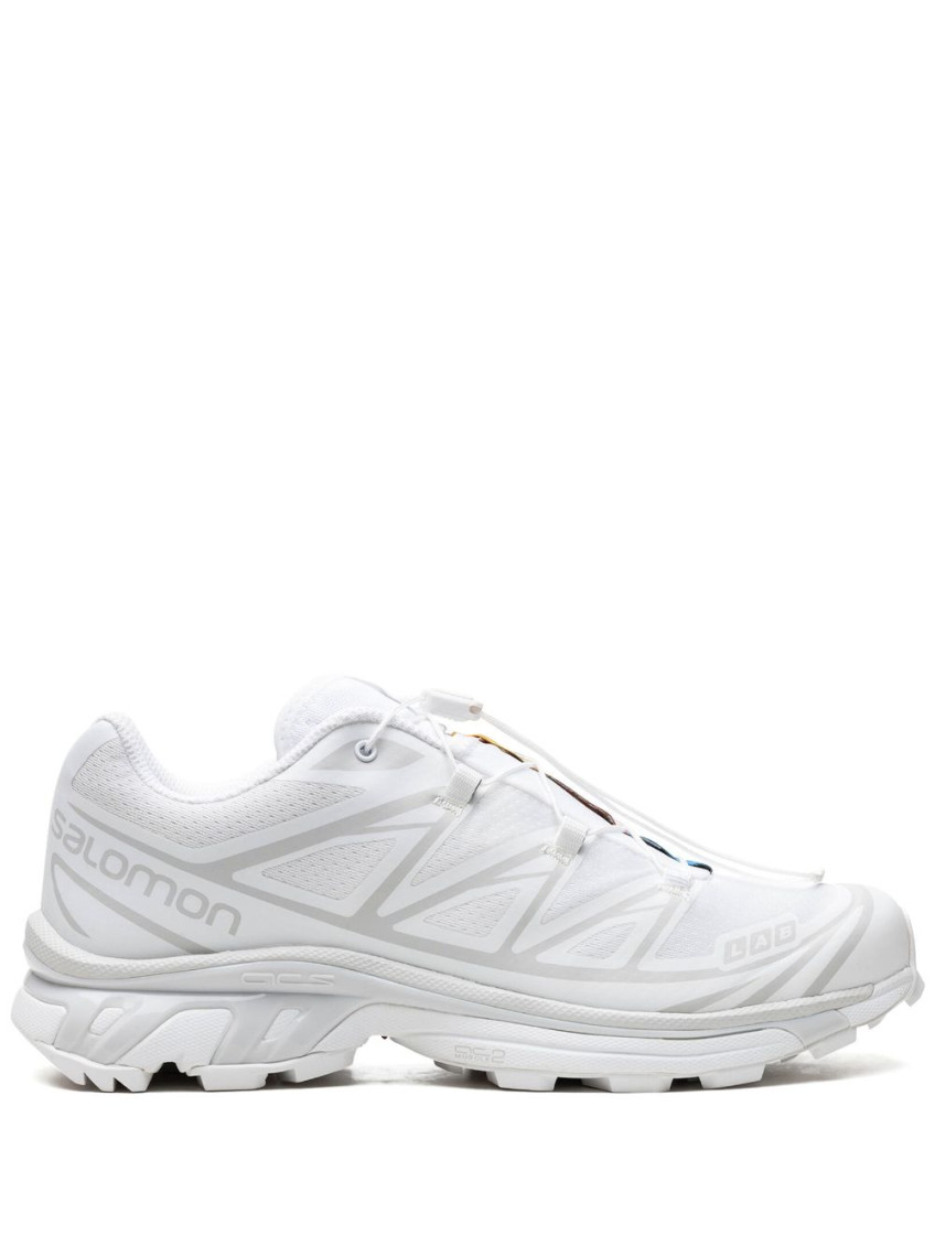 Salomon White Xt6 Sneaker In White
