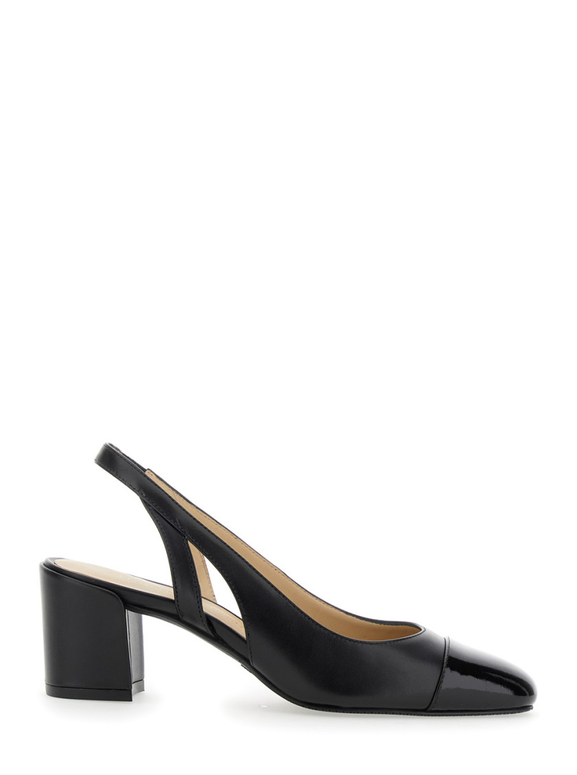 Stuart Weitzman Black Slingback Pumps In Black