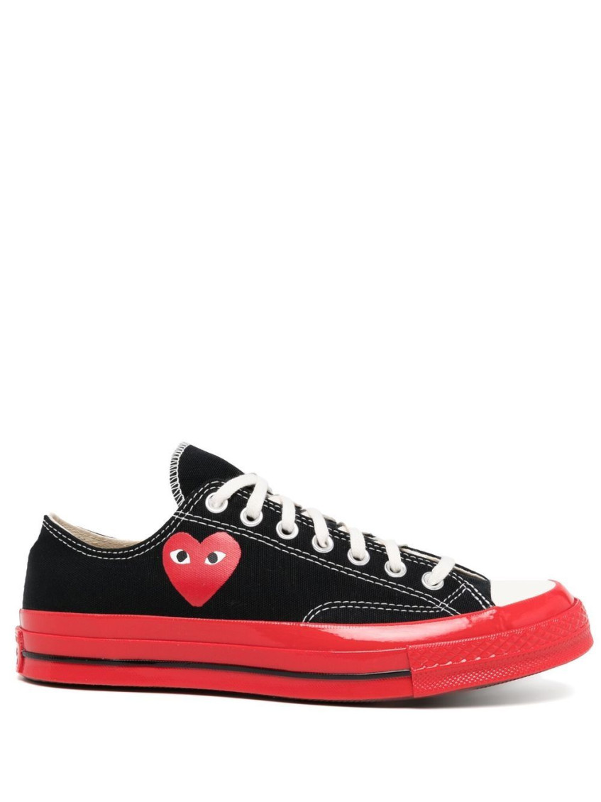 Comme Des Garçons Chuck 70 Low-top Sneakers In Black