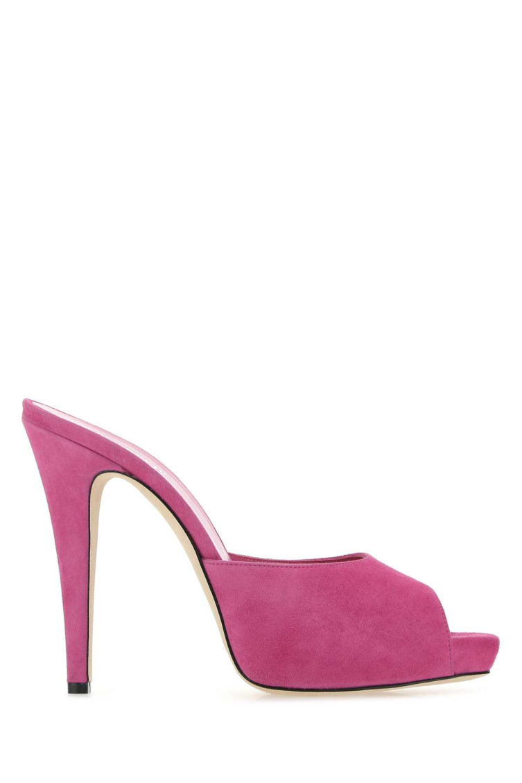 Paris Texas Open Toe High Heel Sandals In Pink