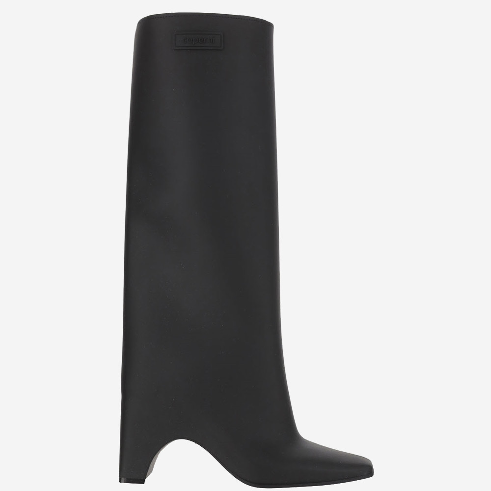 Coperni Rubber Bridge High Boots In Black