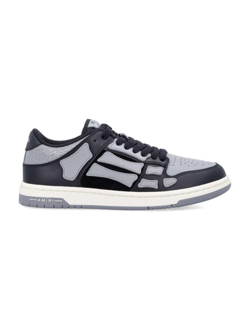 スニーカー Amiri Two-Tone Leather Skel Sneakers AMIRI Two-Tone Skell Leather Sneakers | Grey | FARFETCH