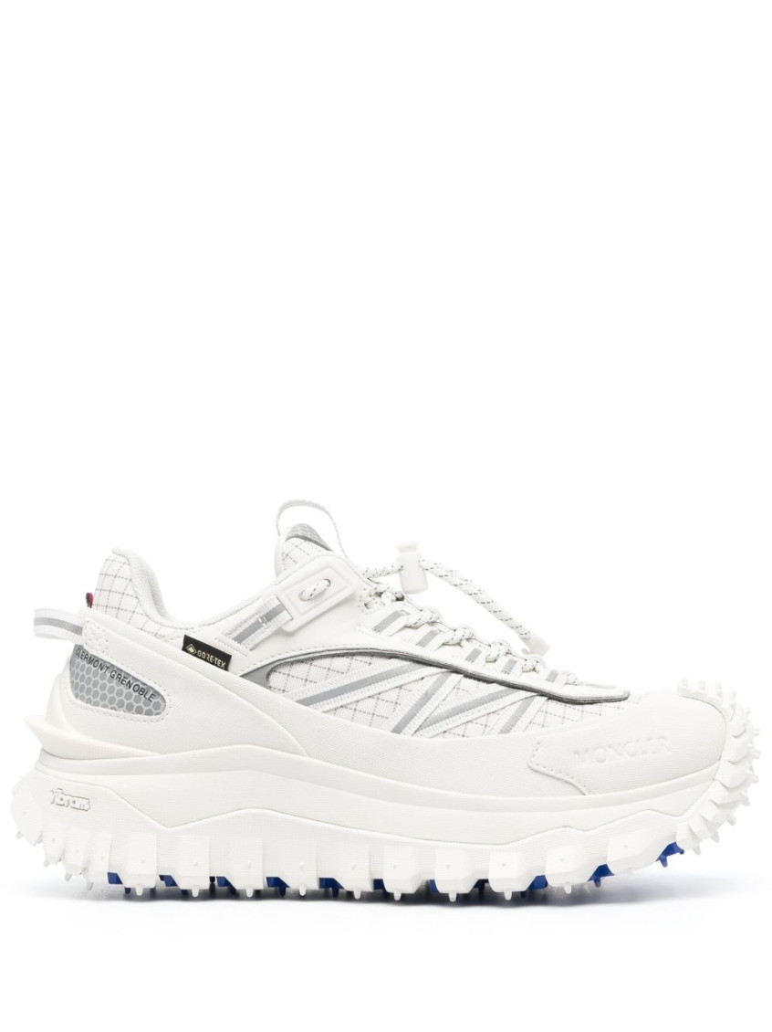 Moncler Women Trailgrip Gtx Mesh Sneakers In White