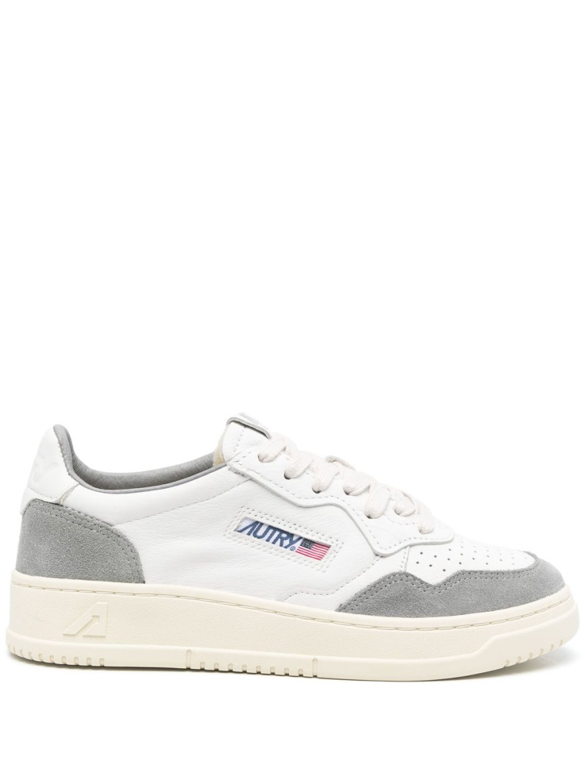 Autry Grey Medalist Sneakers