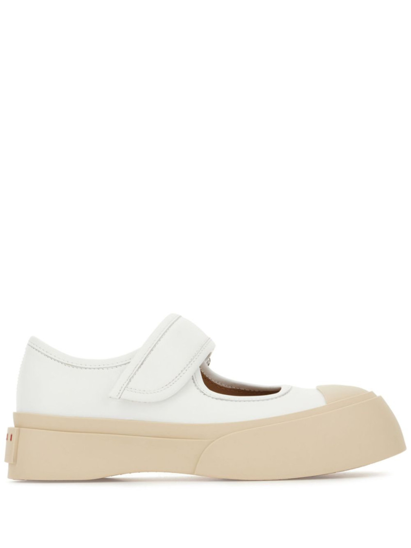 Marni Pablo Low Sneakers In White