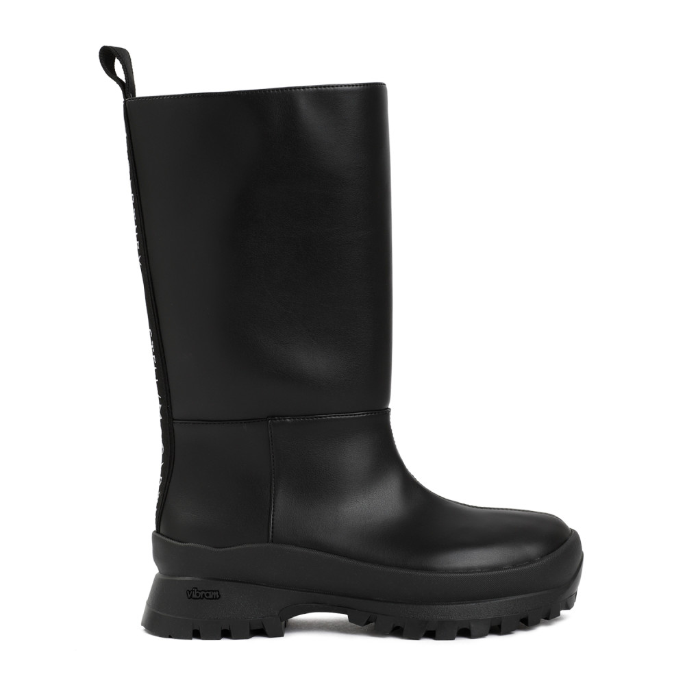 Stella Mccartney 50mm Trace Alter Faux Leather Boots In Black