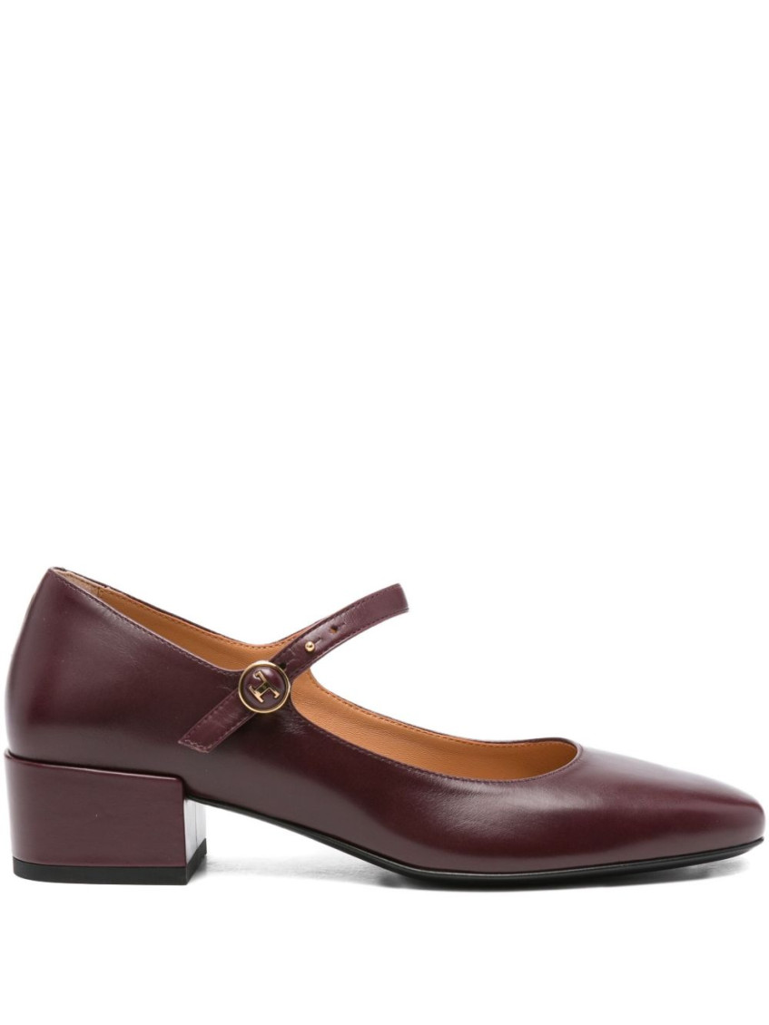 Tod's Brown Mary Jane Pumps In Brown