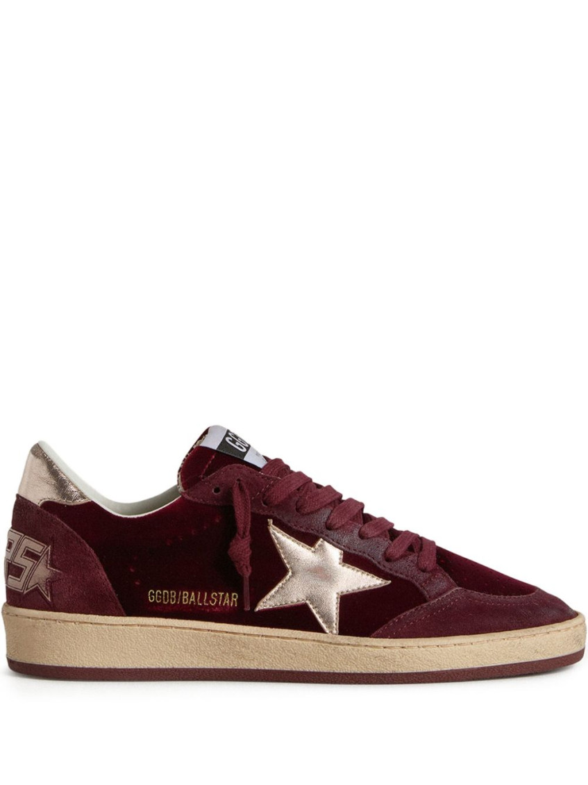 Golden Goose Women Ball Star Leather Sneakers In Multi