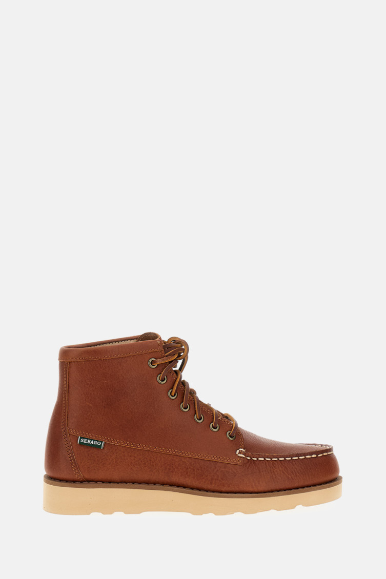 Sebago Brown Ankle Boots In Brown