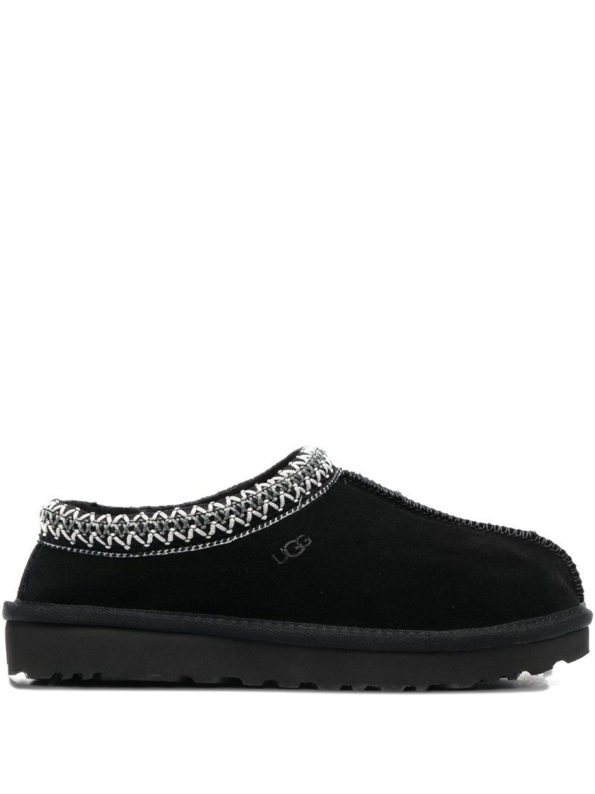 Ugg Black Tasman Ii Slides In Black