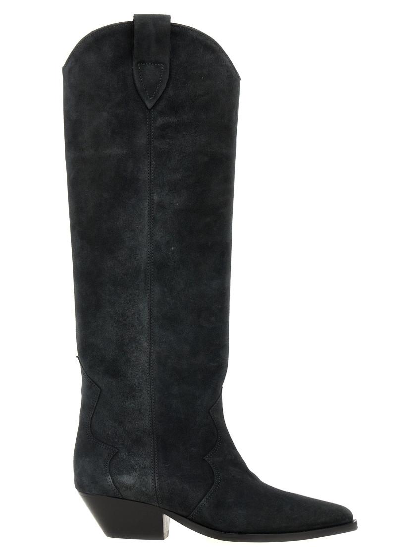 Isabel Marant Denvee 50mm Knee-length Boots In Black