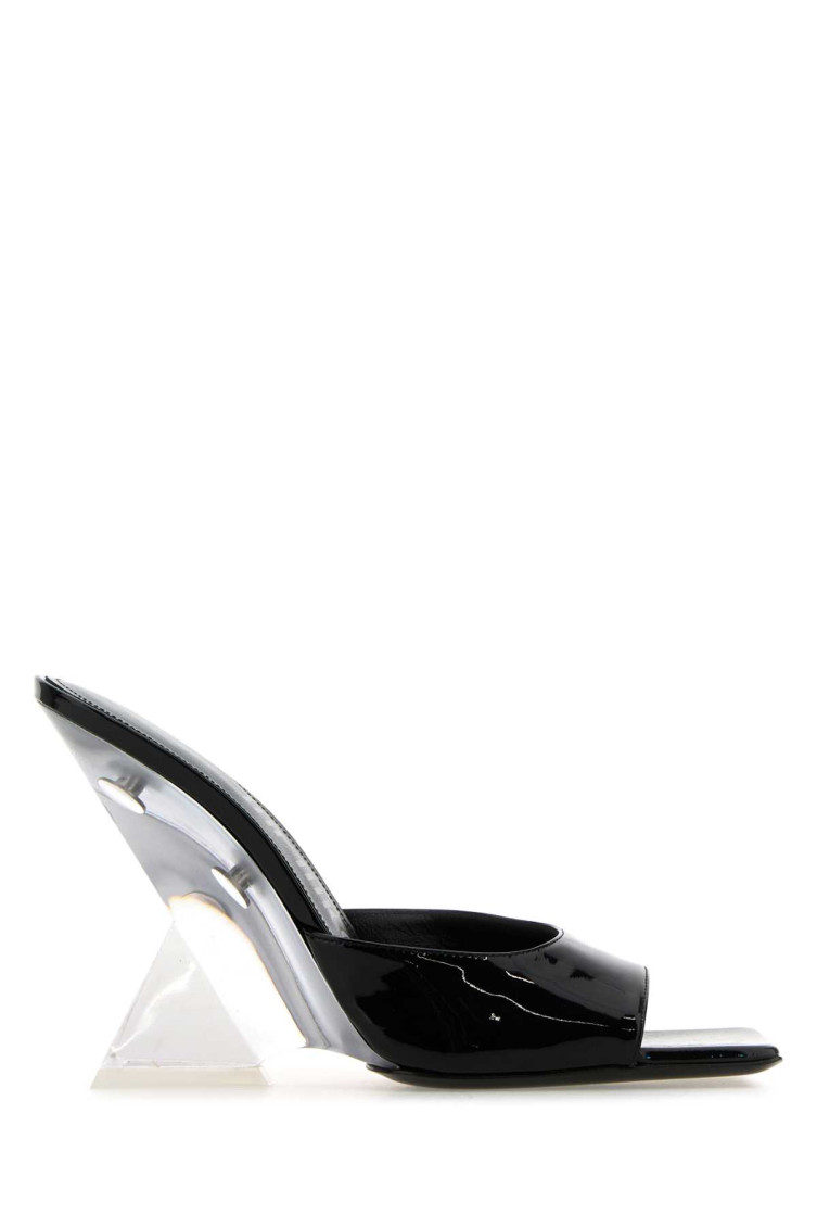 Attico Cheope Mules In Black