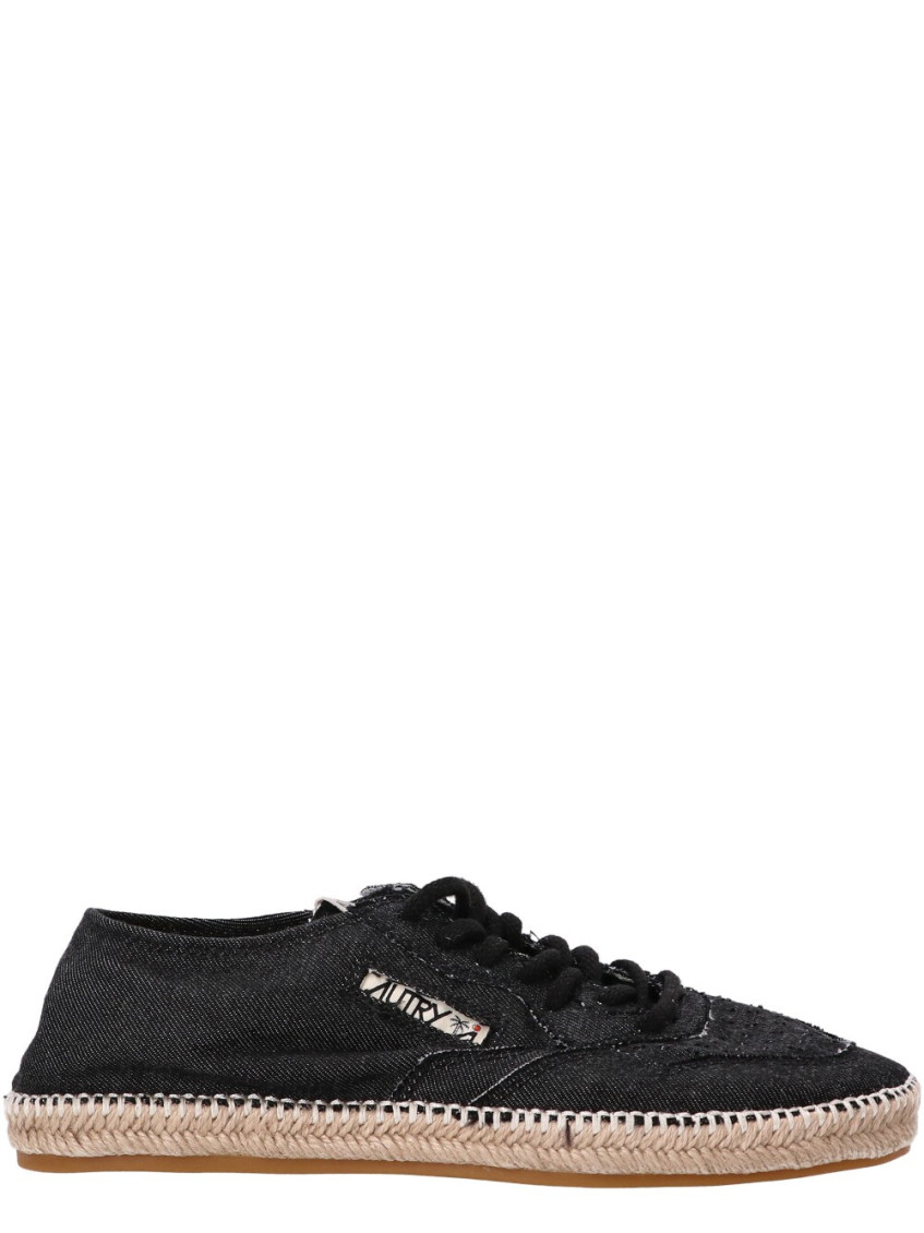 Autry Black Lace Up Sneakers