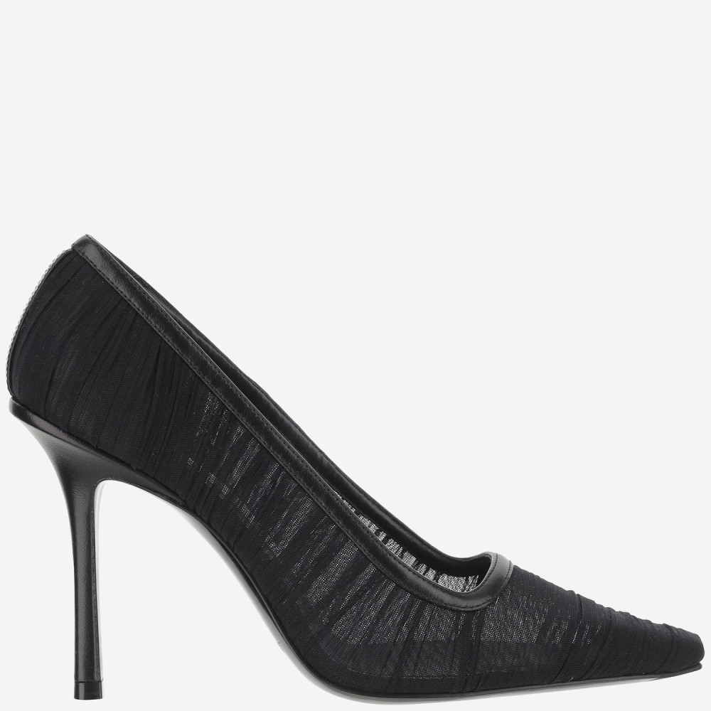 Jimmy Choo Black Pointed Toe Pumps