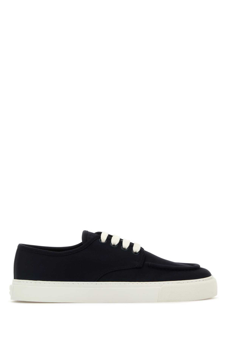 Prada Sneakers In Tela Blu Navy Uomo
